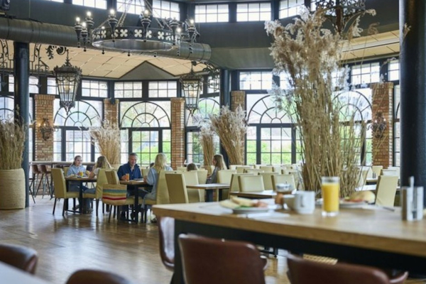 Speisesaal der Unterkunft