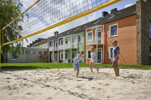Beachvolleyballfeld der Unterkunft