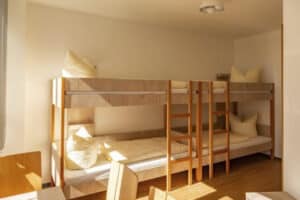 Mehrbettzimmer in der Sportschule Zinnowitz