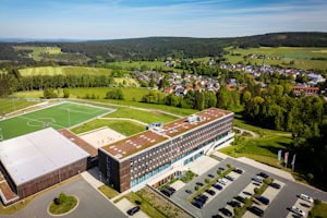 Das BLSV Sportcamp Nordbayern von oben
