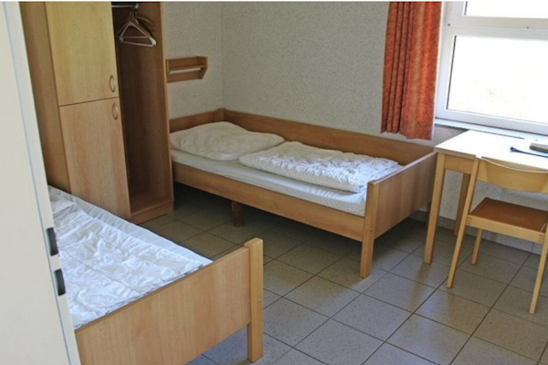 Ein Schlafzimmer der Unterkunft