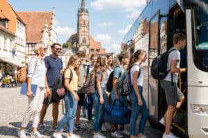 Günstige Busanreise zur Klassenfahrt