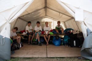 Unterkunft im Adventure Camp Walsrode