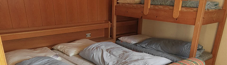 Zimmerbeispiel der Klassenfahrt Ahrntal