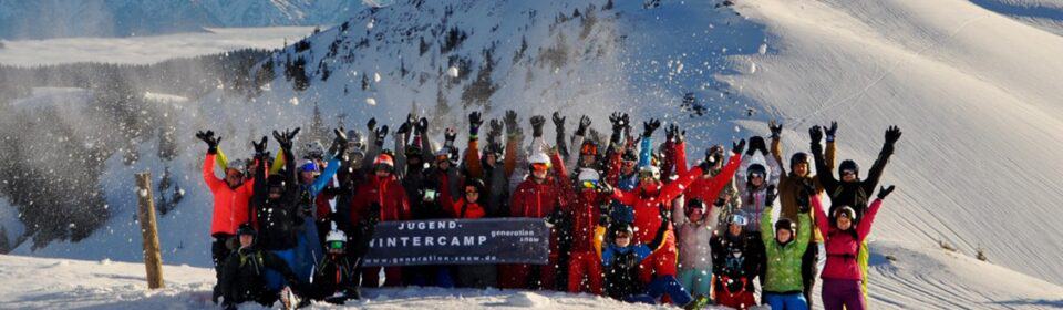 Spaß im Schulskikurs Saalbach