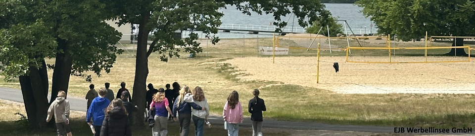 Spaziergang zum Strand