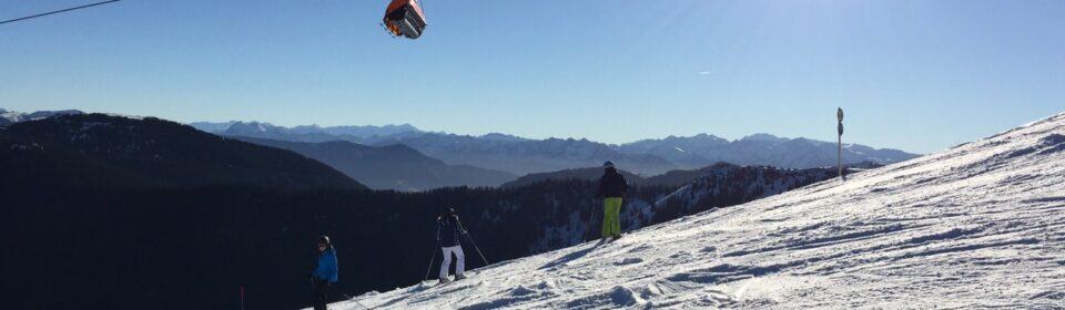 Skipiste in Saalbach