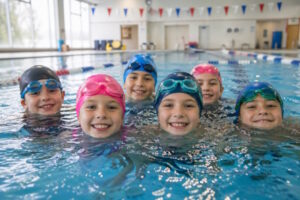 Schwimmunterricht auf Klassenfahrt