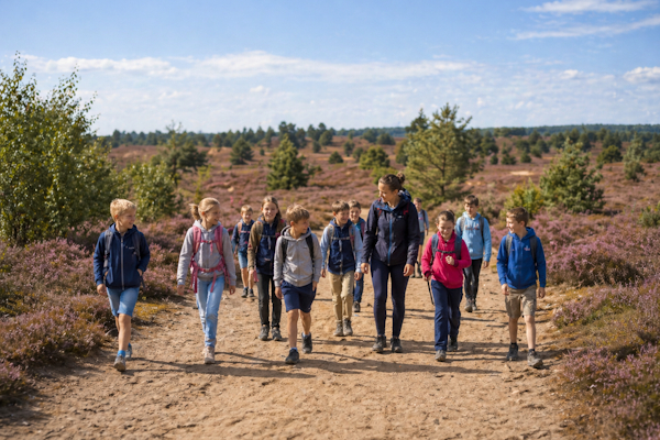 Wanderung in der Lüneburger Heide 