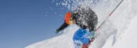 Schüler haben Spaß auf der Ski Klassenfahrt Schönfeld im Salzburger Land