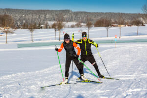 Skilanglauf im Erzgebirge