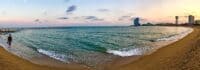 Strand in Barcelona