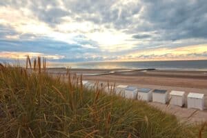 Klassenfahrt Belgische Nordsee Strand