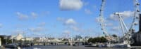 London Eye an der Themse