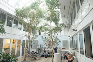 Loungebereich im wombat`s City Hostel