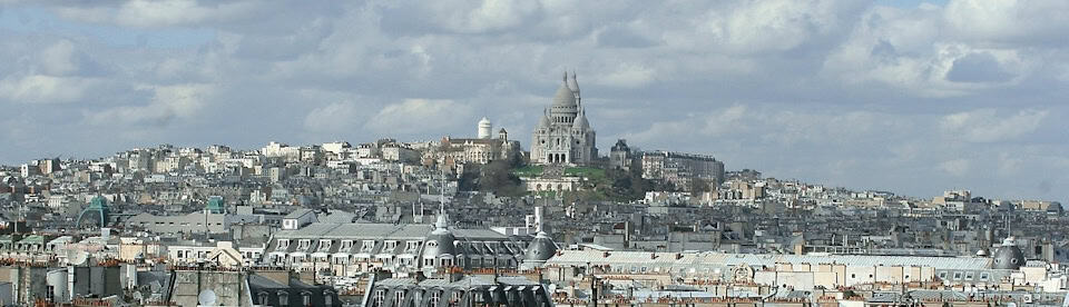 Montmatre mit der Sacre Coeur