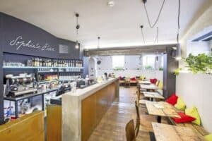 Theke im Sophie Hotel