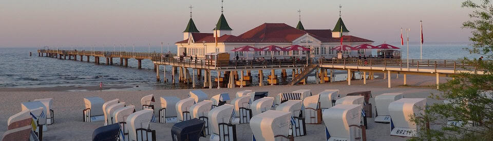 Seebrücke Ahlbeck auf Usedom