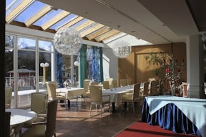 Essensbereich im Wintergarten