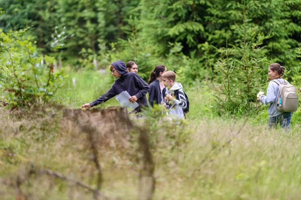 Outdoor Rallye auf der Klassenfahrt Fichtel Power in Bischofsgrün