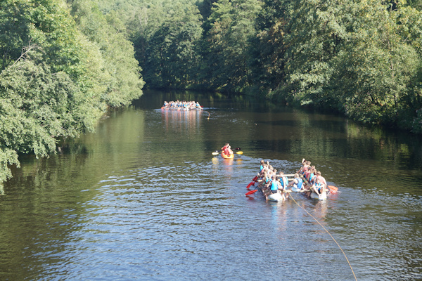 Wassersport auf der Klassenfahrt Bayerischer Wald in Regen